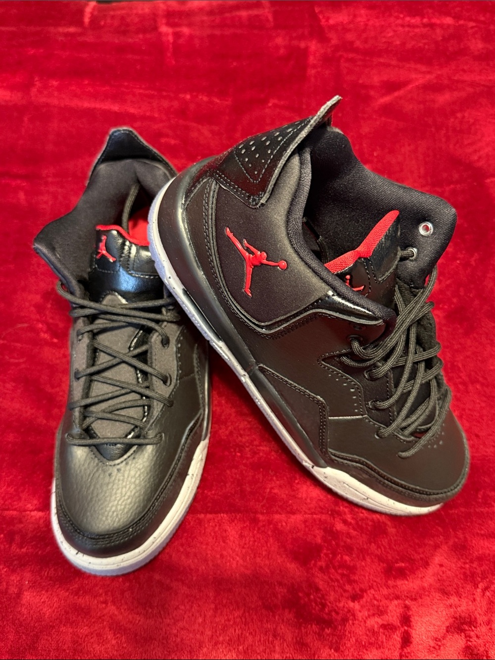 Air Jordan Courtside 23 'Black Particle Grey' AR1002-023 Size 7Y Sneakers